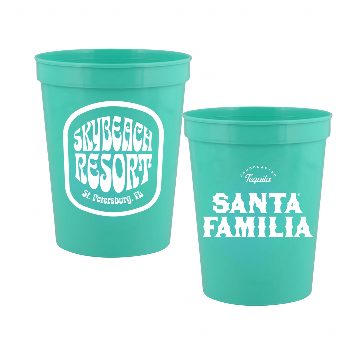 SkyBeach 16oz. cups