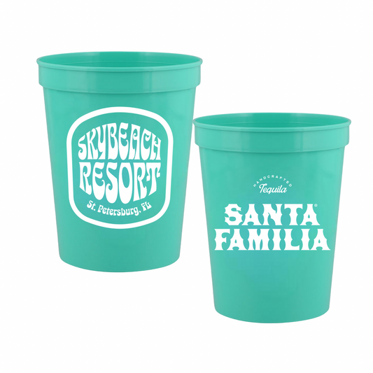 SkyBeach 16oz. cups