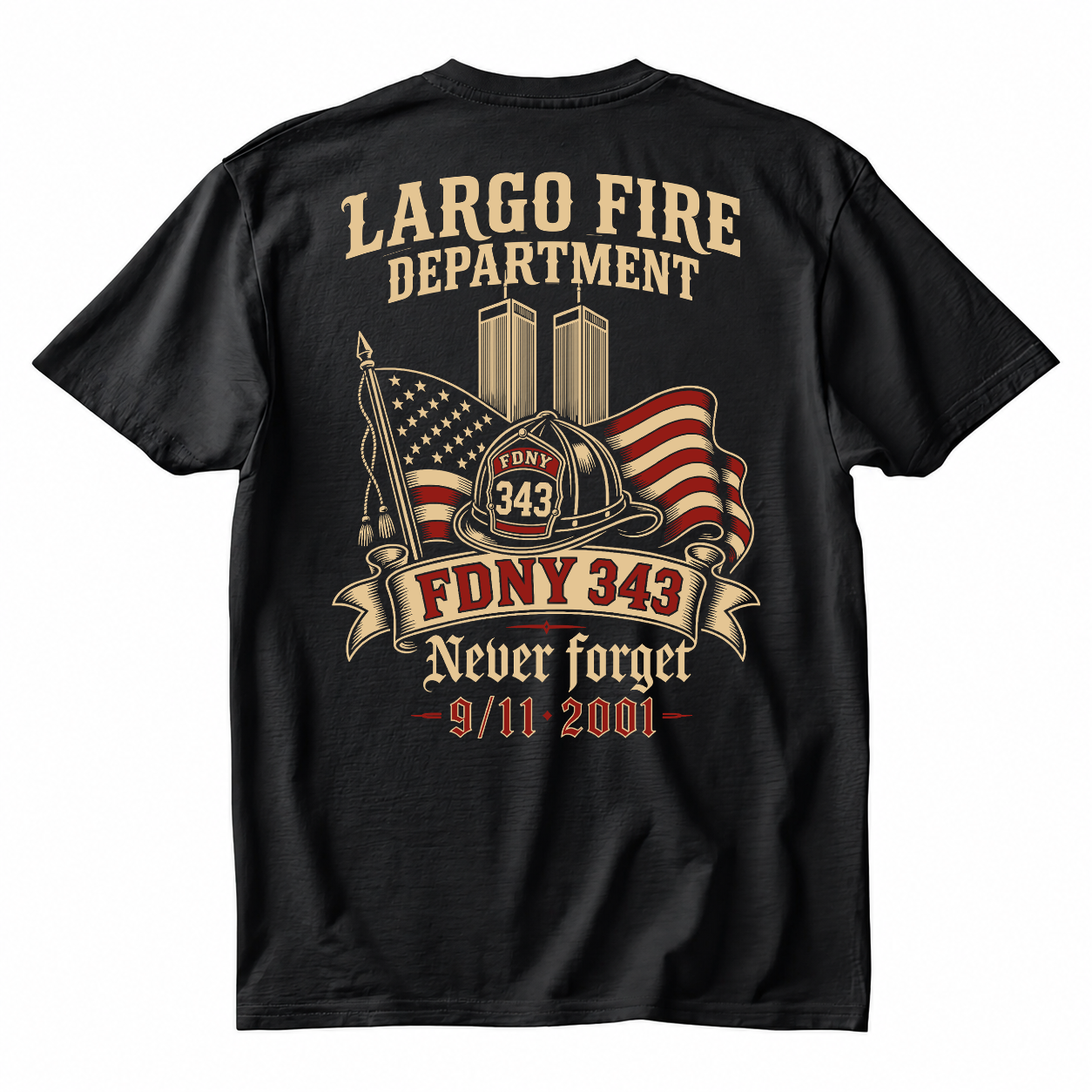Largo Fire Department September 11th Shirt 2026