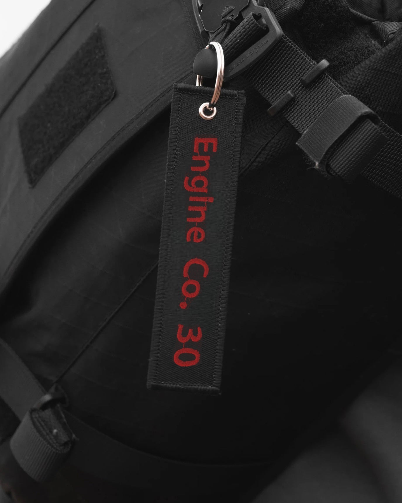 Double Sided Jet Tag Keychain