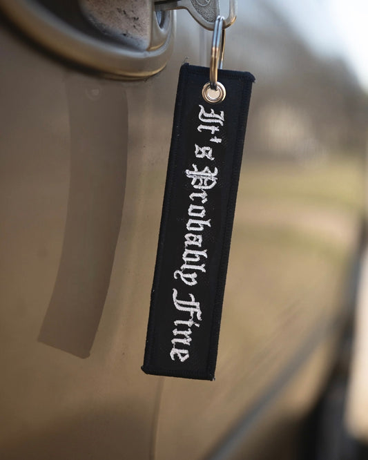 Jet Tag Keychain