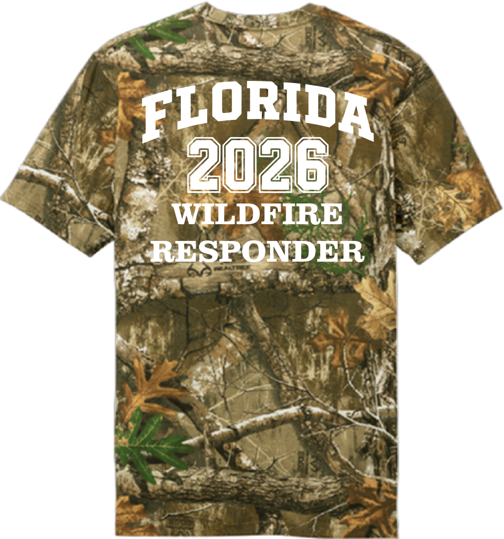 Florida Wildfire Responder RealTree® Camo Tee