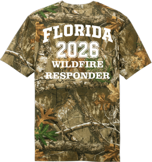 Florida Wildfire Responder RealTree® Camo Tee